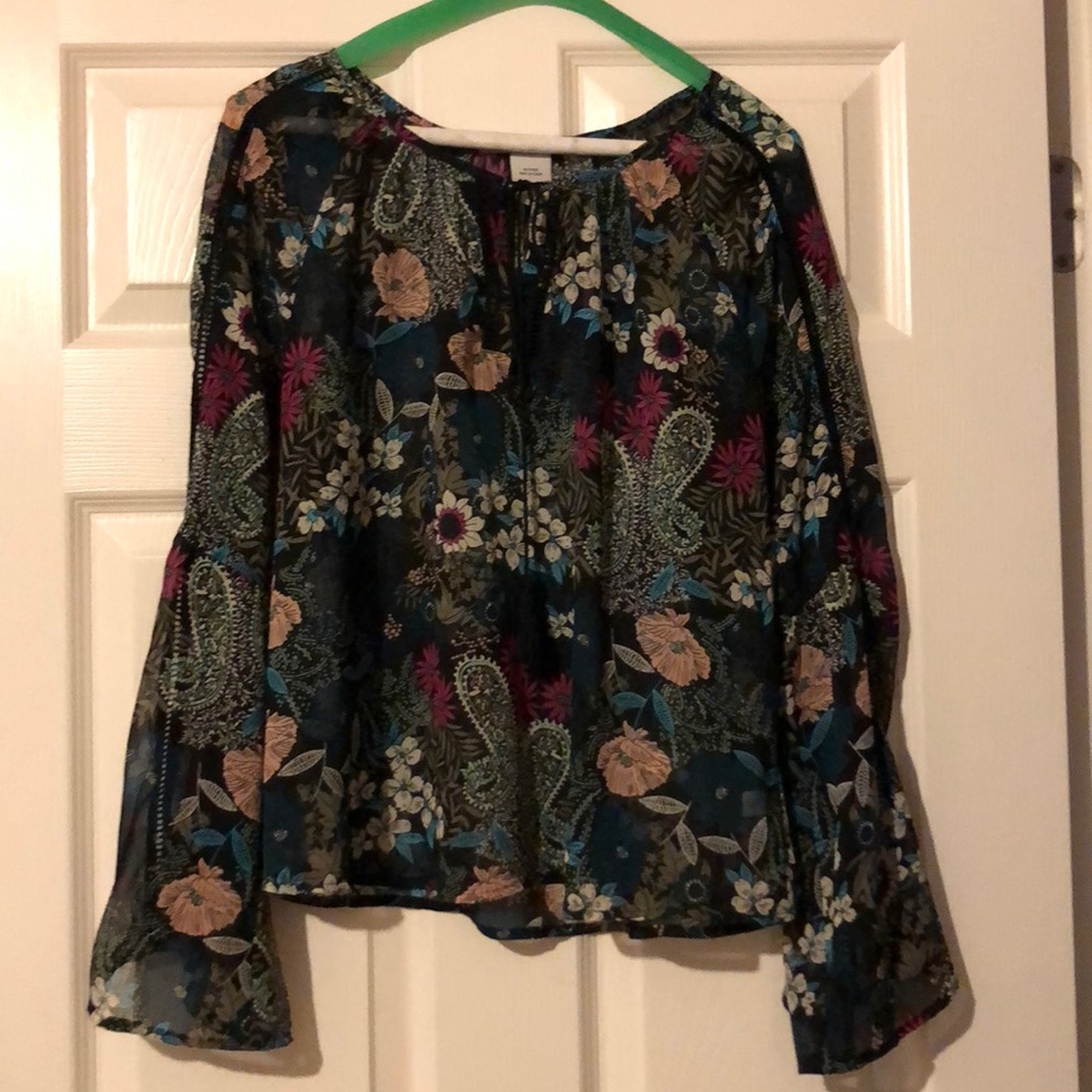 Multi color, lightweight blouse
